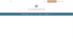 Desktop Screenshot of dierendokterdenhaag.nl