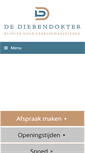 Mobile Screenshot of dierendokterdenhaag.nl